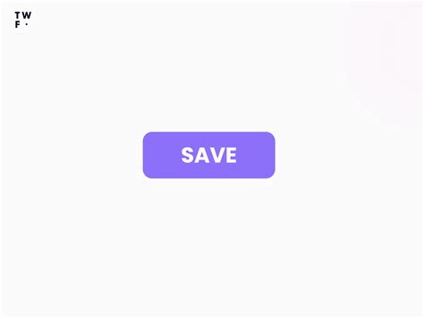 Micro Interaction Button Save By Thowaf Fuad Hasan On Dribbble
