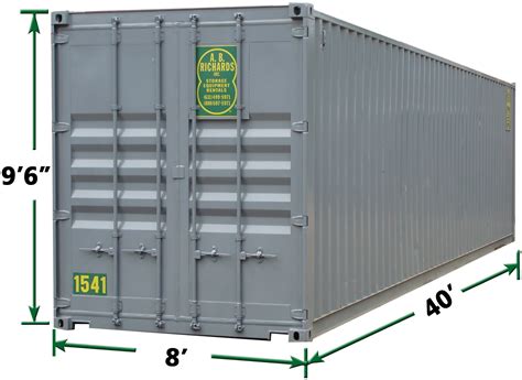 40′ Jumbo Container Rentals Ab Richards