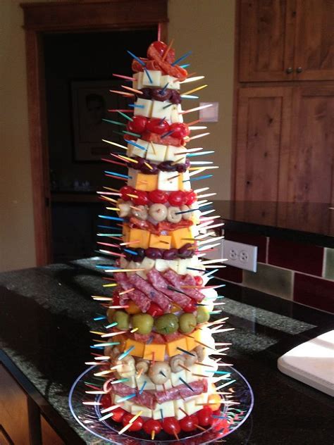 Kick off christmas dinner or your holiday party with these delicious christmas appetizer ideas. Appetizer Tree (With images) | Party food appetizers ...
