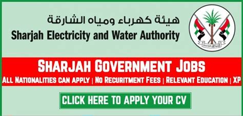 Sewa Careers Jobs In Sharjah Electricity And Water Authority Hiring