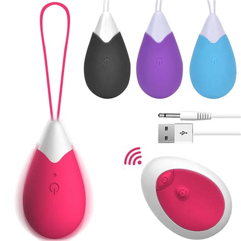 10 Speeds Bullet Vibrator Vagina Balls Wireless Remote Jump Eggs