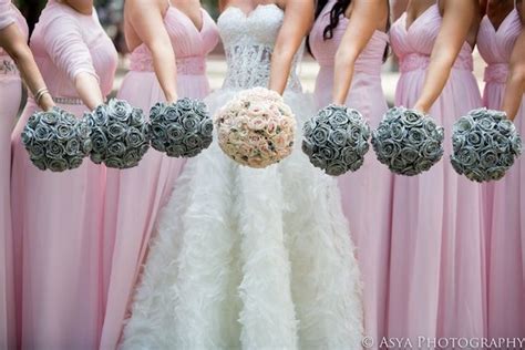 Check spelling or type a new query. Pink and gray wedding | Bridesmaid bouquet, Wedding colors ...