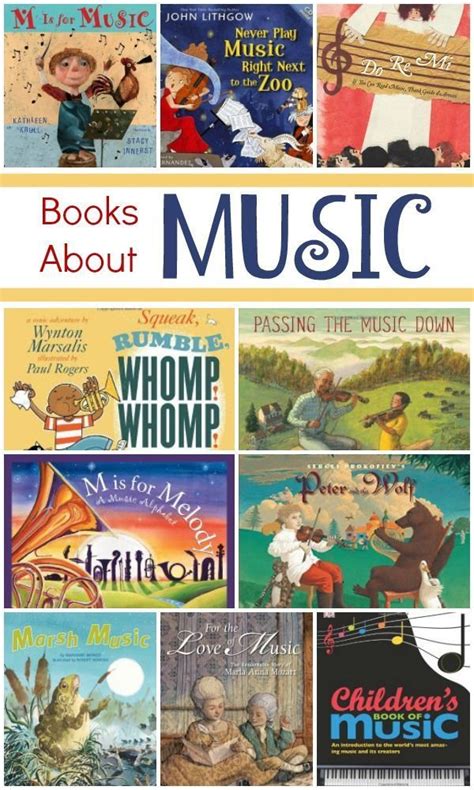 Books About Music Music Lessons For Kids Preschool Music Music