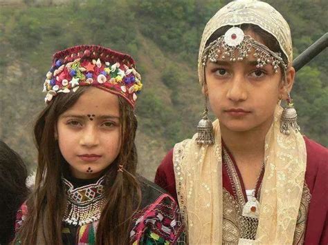 Kashmir Kids In Local Traditional Dresses Azad Kashmir Pakistan