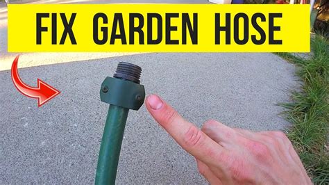 How To Fix A Broken Garden Hose Nozzle In 2 Minutes Youtube