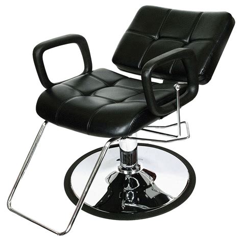 All purpose salon barber chair brown color with titling function and hydraulic lifting system for hair cutting styling shampoo shave waxing makeup. PureSana Ariana II All Purpose Chair