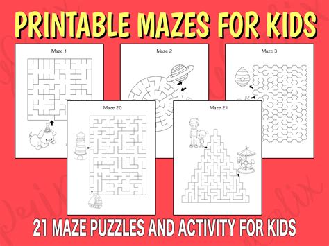 Easy Kids Mazes Woo Jr Kids Activities Children S Publishing 13 Best
