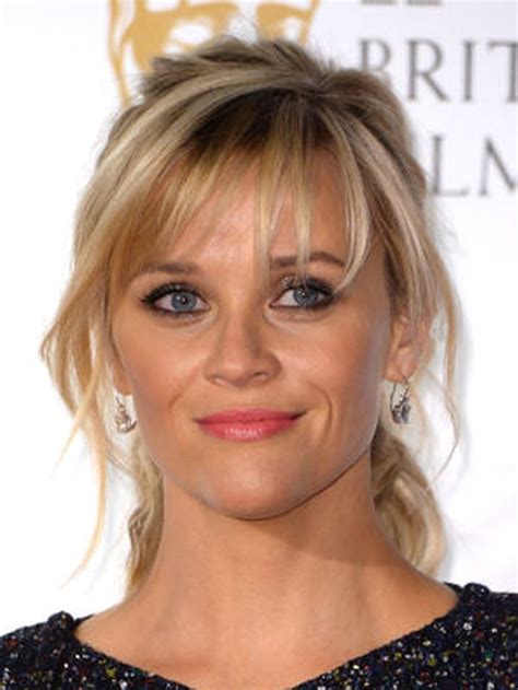 Reese Witherspoon Avec Frange Hairstyles With Bangs Reese Witherspoon Hair Bangs Updo