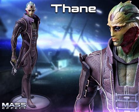 Mass Effect Thane Statue Gaming Heads