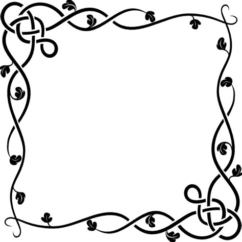 Vine Border Clip Art At Vector Clip Art Online Royalty