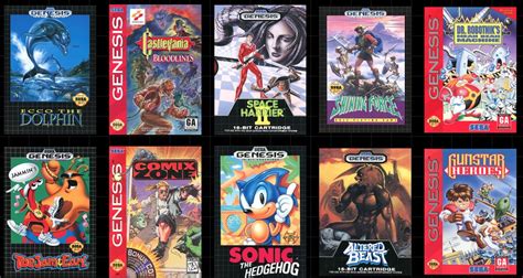 Sega Revela 12 últimos Jogos Para Mega Drive Mini Veja Lista Completa