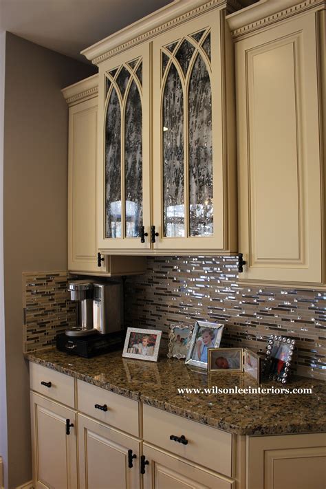 These cottage kitchens showcase our best cottage kitchen ideas. I hand-distressed the mirrors that are fitted into the cabinetry of this kitchen. So happy with ...