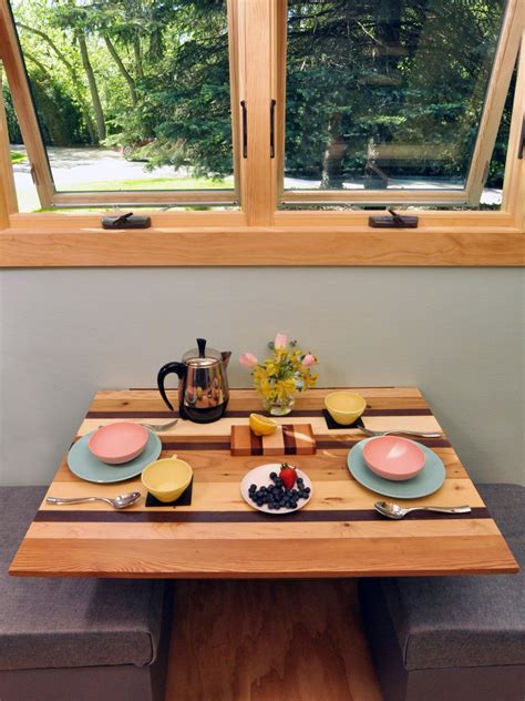Whether you rent or own, no doubt that you want to make the most of this the round kitchen table is available on ebay. 6 Smart Storage Ideas From Tiny House Dwellers | HGTV
