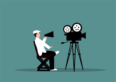 Download Director Film Camera Royalty Free Vector Graphic Pixabay
