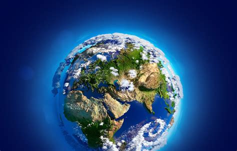 Wallpaper Earth Planet The World Terra Our Planet World 3d Our