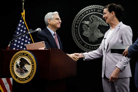 Ag Garland Swears In New Director Of The Federal Bureau Of Prisons