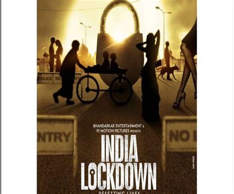 High resolution official theatrical movie poster for locked down (2021). India lockdown Movie First Poster Release Prateik Babbar ...
