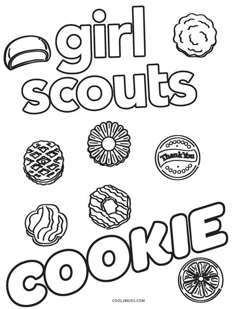 Free Girl Scout Cookie Printables