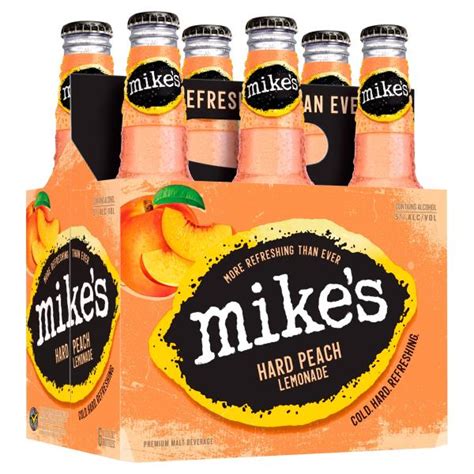 Mikes Malt Beverage Premium Hard Peach Lemonade Publix Super Markets