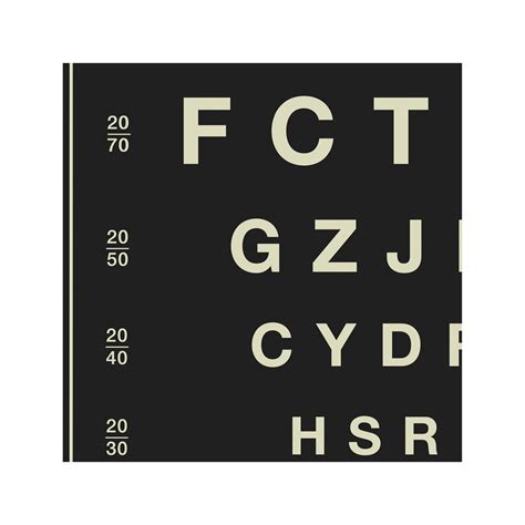 Herman Snellen Eye Chart With Letters Foundry