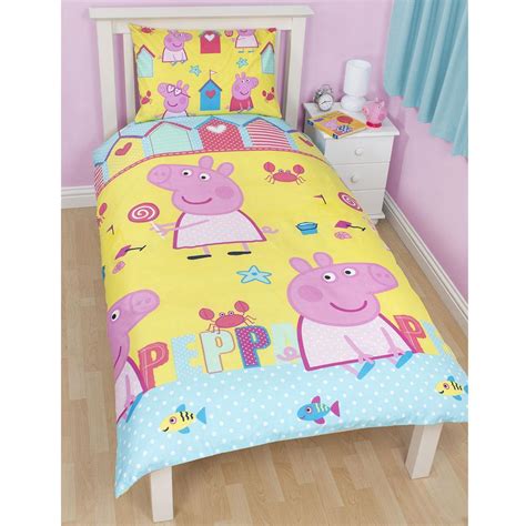 Peppa pig peppa at play zip it bedding set with pillowcase, 1 each. PEPPA PIG BEDDING & BEDROOM DECOR. DUVETS, WALL STICKERS ...