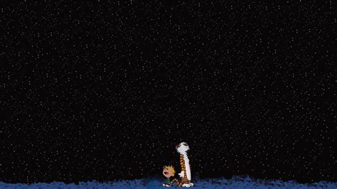 calvin and hobbes look at the stars | Zoom Comics - Daily Comic Book