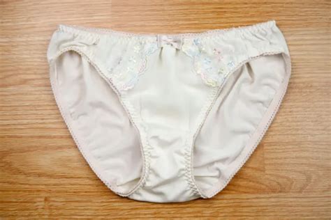 vintage japanese nylon panties shiny slippery pretty cream spandex panty small 13 74 picclick