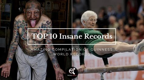 Top 10 Insane Guinness Records Amazing World Records Compilation