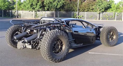 Wacky Off Road Lamborghini Huracan Build Is Up And Running Carscoops
