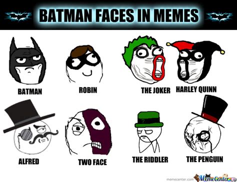 Batman Faces In Memes By Jammyrolls Meme Center