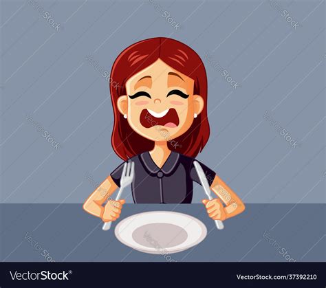 Hungry Girl Clipart With Bow