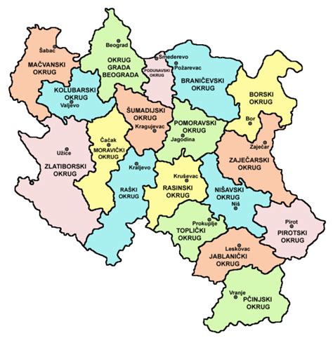 Karta Srbije Interaktivna Satelitska Mapa Srbije