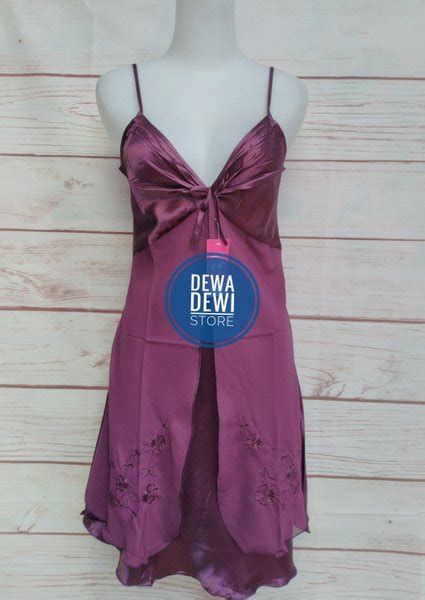 Jual Sexy Lingerie Dress Baju Tidur Gaun Malam Sedikit Transparan