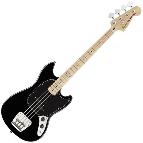 Disc Squier By Fender Vintage Modified Mustang Bass Black At