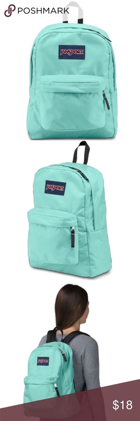 Jansport Superbreak Aqua Dash Backpack Backpacks Jansport Backpack