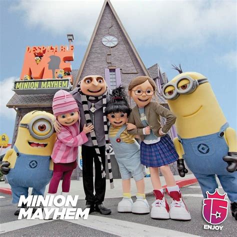 Estaba disfrutando sus vacaciones con gru y las niñas, cuando las cosas se salieron de control… En #UniversalStudios vamos a disfrutar del simulador 3-D de #Minions! En el juego "Despicable Me ...