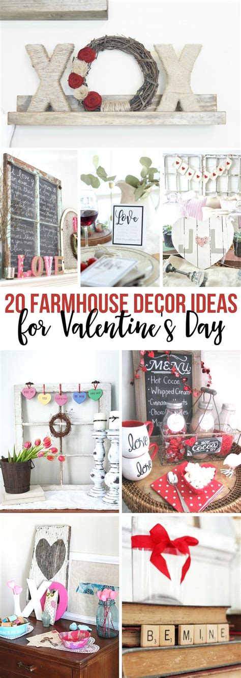 14 Modern Farmhouse Ideas For Valentines Day Diy Valentines