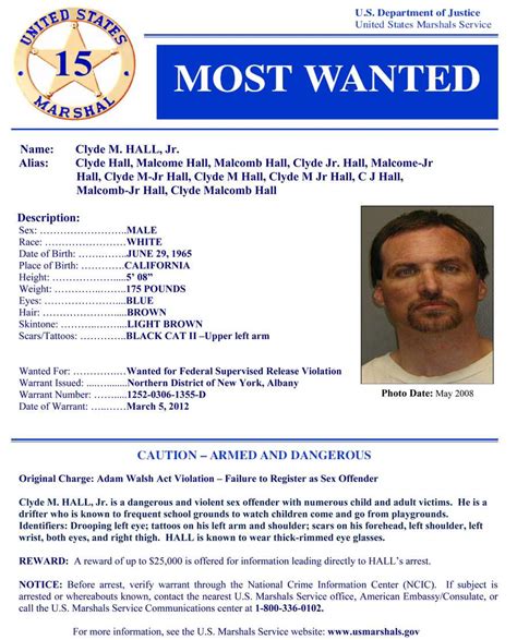 Photos Us Marshals 15 Most Wanted Fugitives