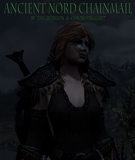 Mod Skyrim Pc Ancient Nord Chainmail For Cbbe Bodyslide
