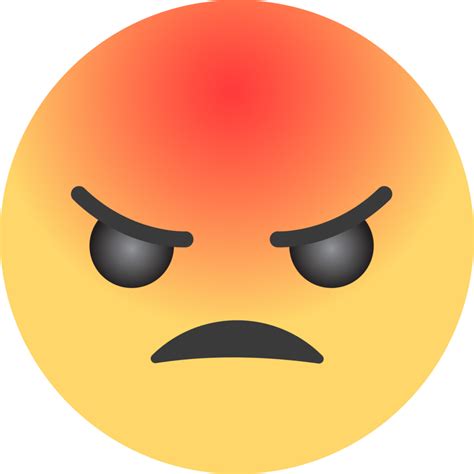 Social Media Angry Emoji Icon 26676399 Png