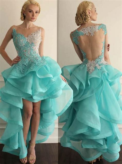 high low homecoming dresses freshman turquoise homecoming dress ruffled homecoming dress