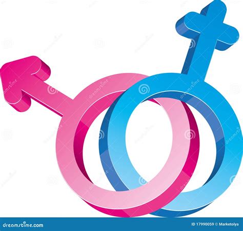 two sex signs royalty free stock images image 17990059