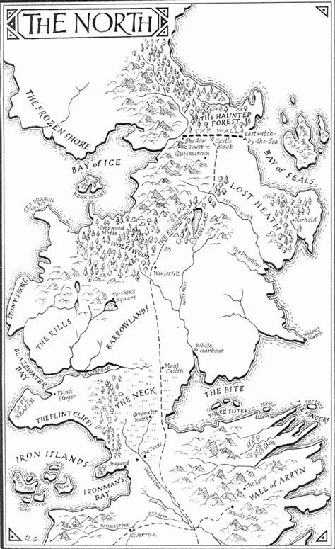 Printable Map Of Westeros Printable Calendar Blank