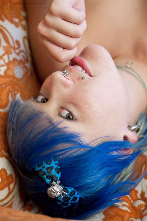 Blue Haired Aussie Naida By Abby Winters Erotic Beauties