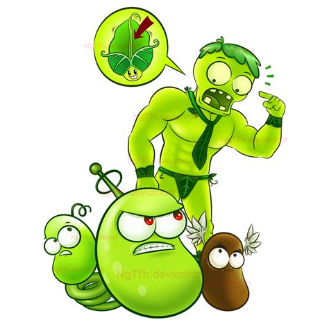 Pvz Beancurd By Ngtth On Deviantart Plant Zombie Plants Vs Zombies