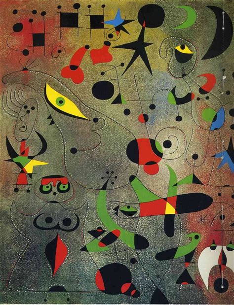 Constellation Awakening At Dawn 1941 Joan Miro Joan Miró