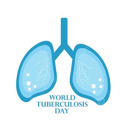 World Tuberculosis Day Vector Png Images Lungs Representing World