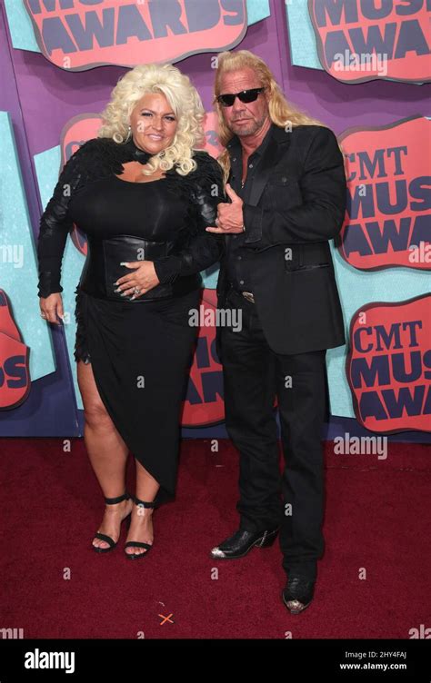 Dog And Beth Chapman Attending The 2014 Cmt Music Awards Held At The