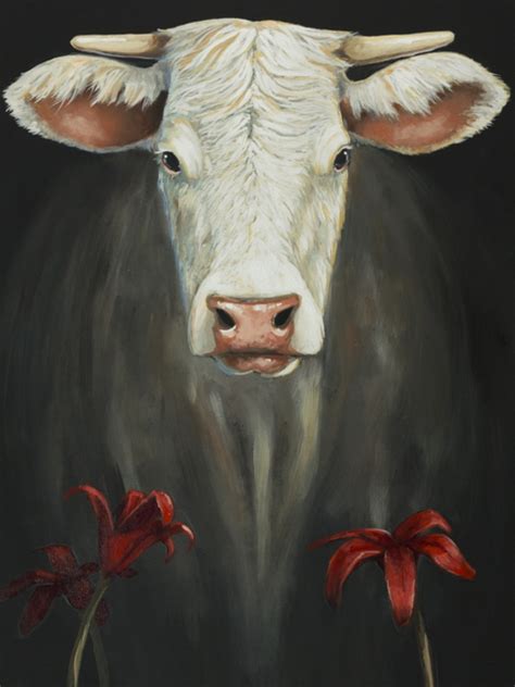 Portrait Of A Cow Acrylic Painting Lesson Tim Gagnon Studio