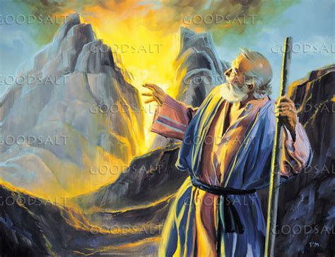 Moses At Mount Sinai Goodsalt